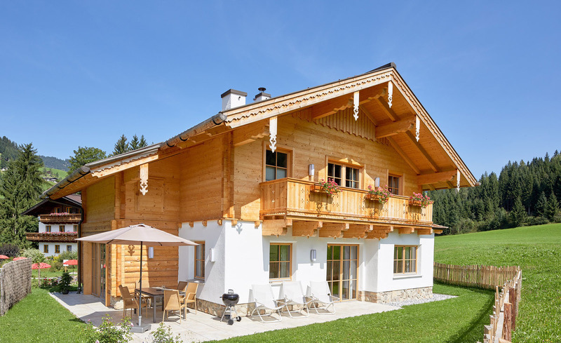 Außenansicht- privates Chalet Lehenriedl