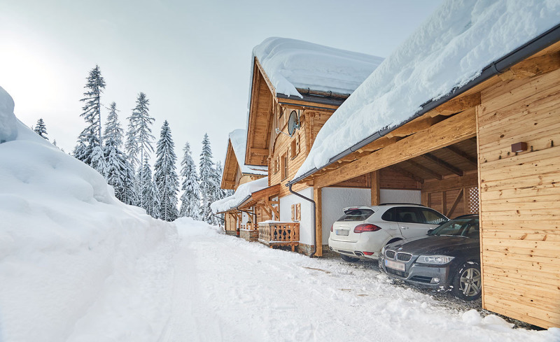 Winter- und Skiurlaub in den Chalets Piredt im Salzburger Land