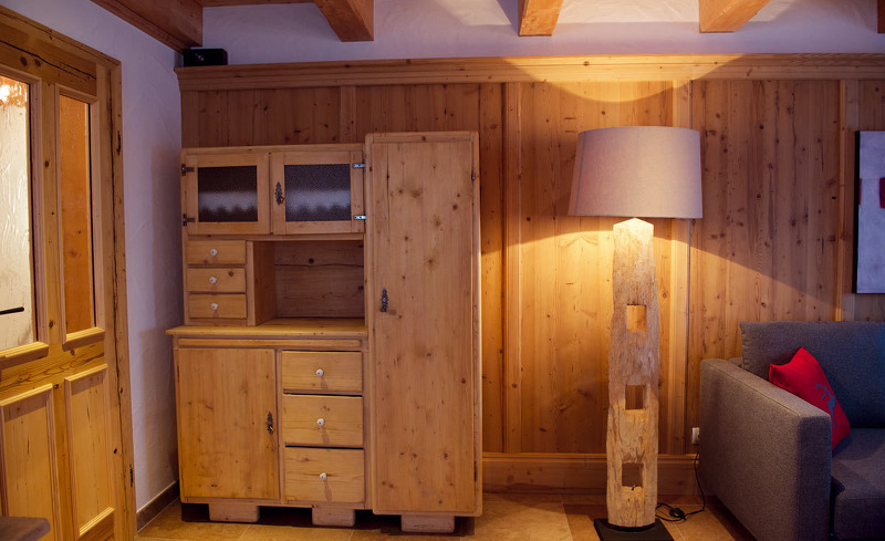 Urige Holzausstattung in Ihrem Chalet im Hüttenurlaub in Salzburg