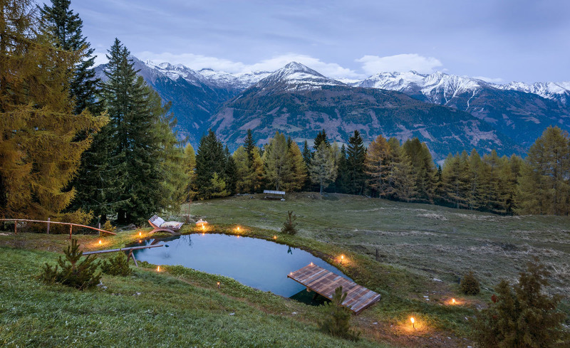 Traumhafter Panoramaausblick auf die Kärntner Bergwelt