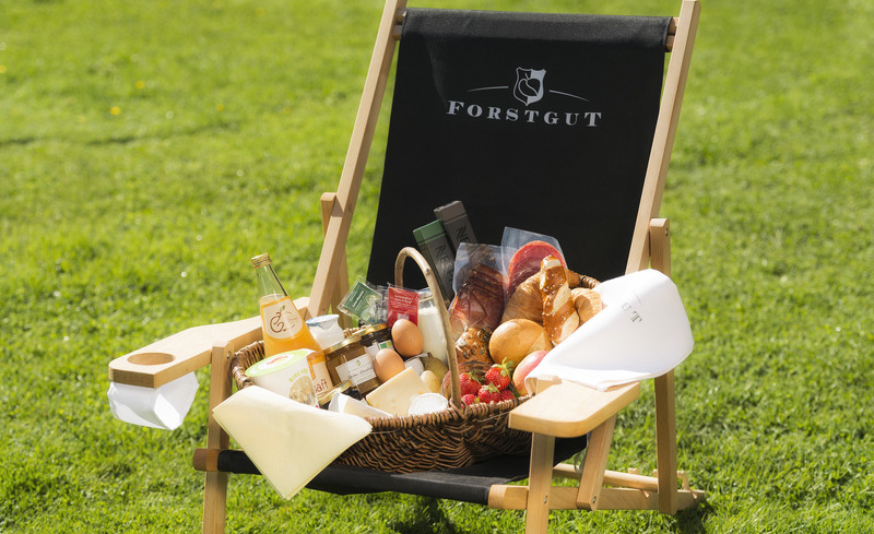 Genussurlaub vom Feinsten- Lassen Sie sich verwöhnen mit einem Frühstückskorb vom Forstgut