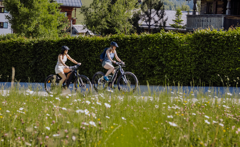 biking