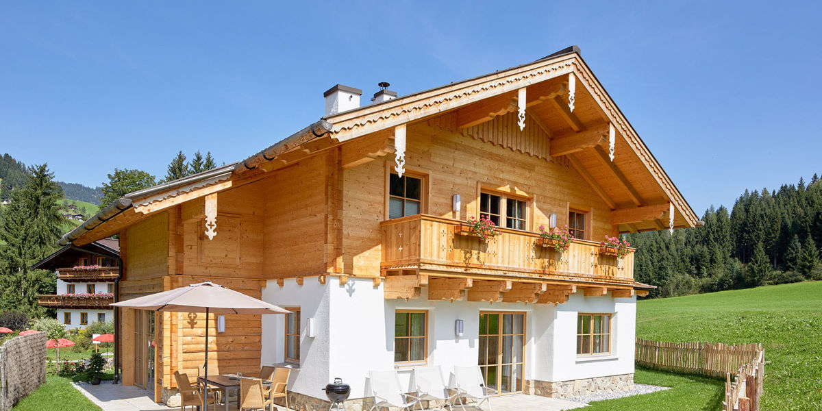 Außenansicht- privates Chalet Lehenriedl