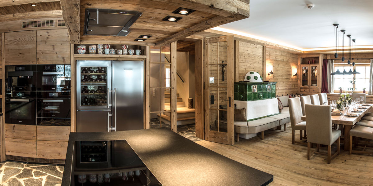 In der luxuriösen Küche finden Sie alles was Sie benötigen für Ihren Genussurlaub in Saalbach Hinterglemm In der luxuriösen Küche finden Sie alles was Sie benötigen für Ihren Genussurlaub in Saalbach Hinterglemm