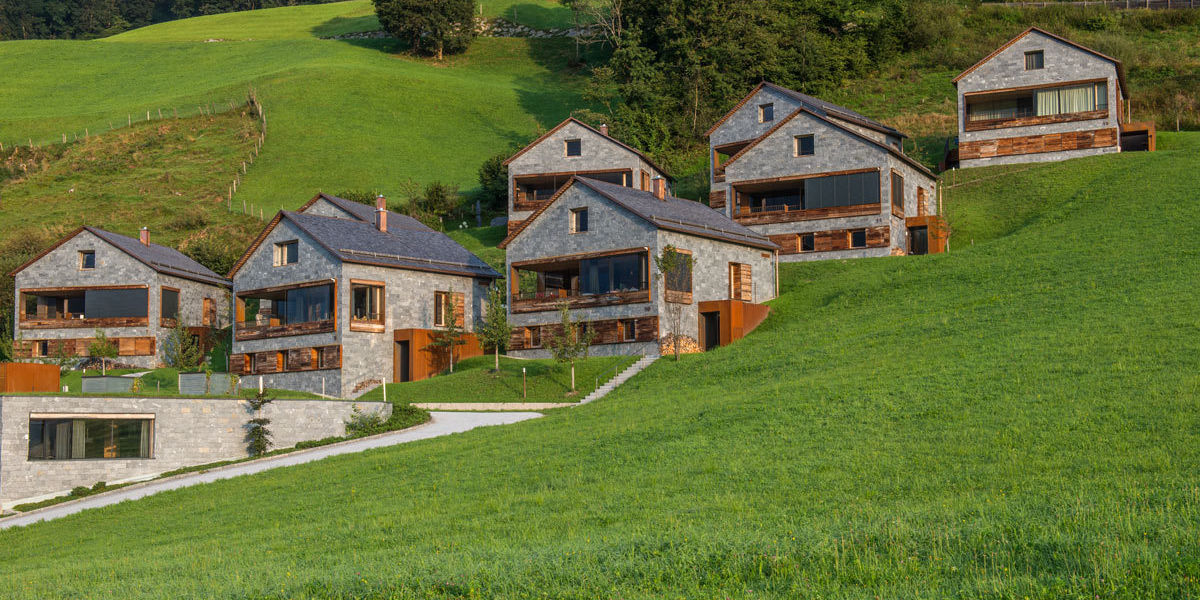 Außenansicht Chaletdorf Smaragdjuwel