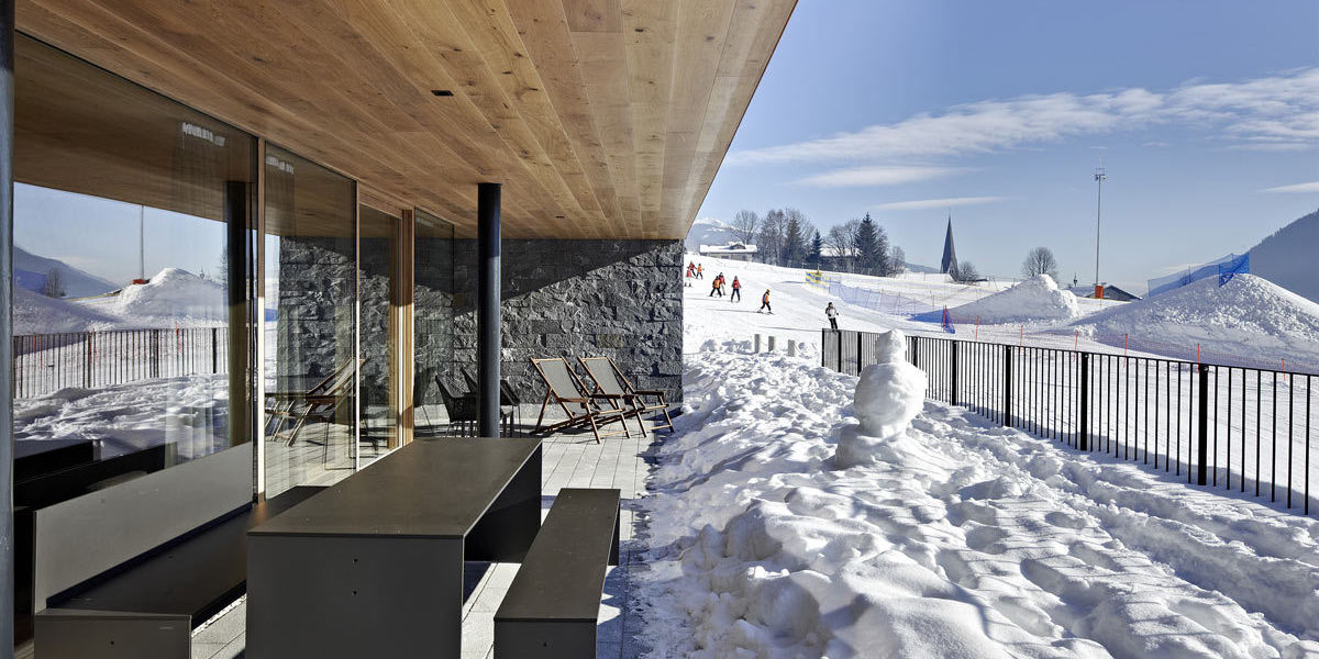 Terrasse mit herrlichem Panoramablick- Chalets Smaragdjuwel